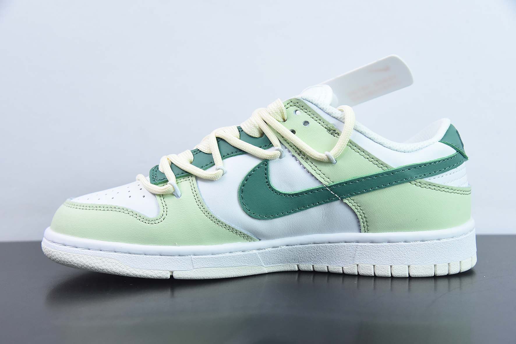 Nike SB Dunk Low  定制绑带 扣篮系列复古低帮休闲运动滑板板鞋货号：DD1503-121