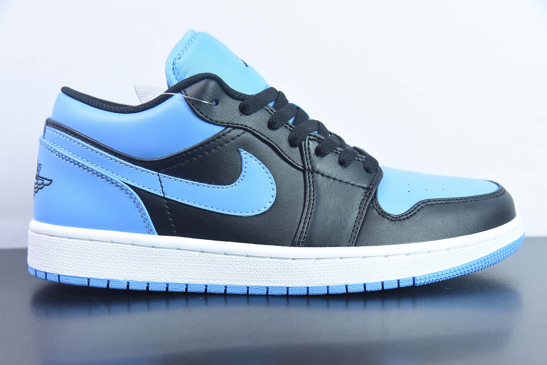 Air Jordan 1 Low 黑篮脚趾 AJ1乔1低帮休闲板鞋 货号:553558 041