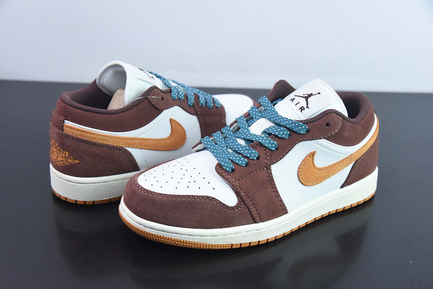 NK Air Jordan 1 Low "Cacao Wow" AJ1 乔1摩卡色 低帮文化休闲板鞋 货号:FB2216-200