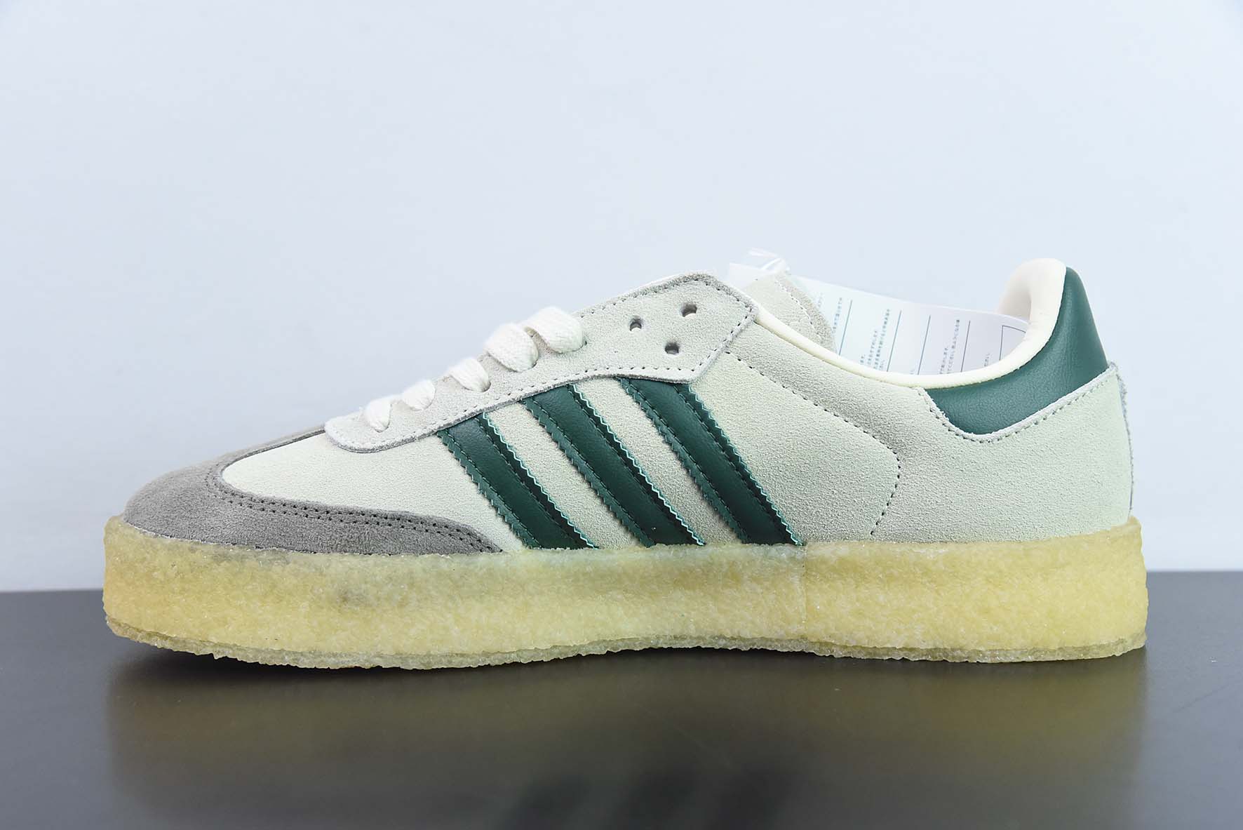 阿迪KITH x Clarks x Adidas Originals 8th Street Samba板鞋 桑巴 KITH 三方联名款 货号:ID7297