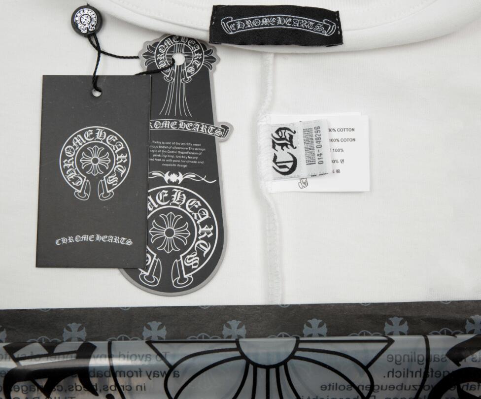 170 高版本Chrome Hearts 克罗心 梵文夜光印花短袖