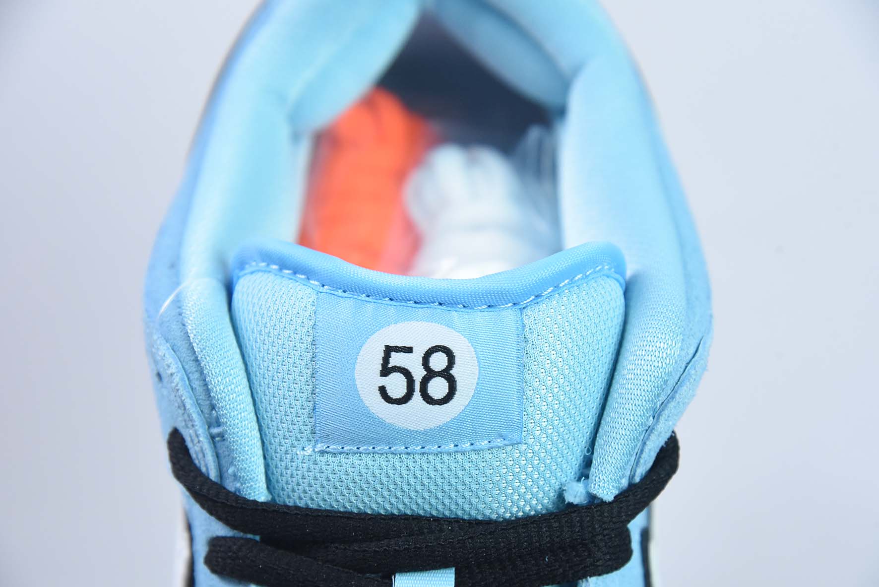 Nike SB Dunk Low Pro"Club 58 Gulf"扣篮系列低帮休闲运动滑板板鞋“麂皮浅海蓝白58”货号:BQ6817-401