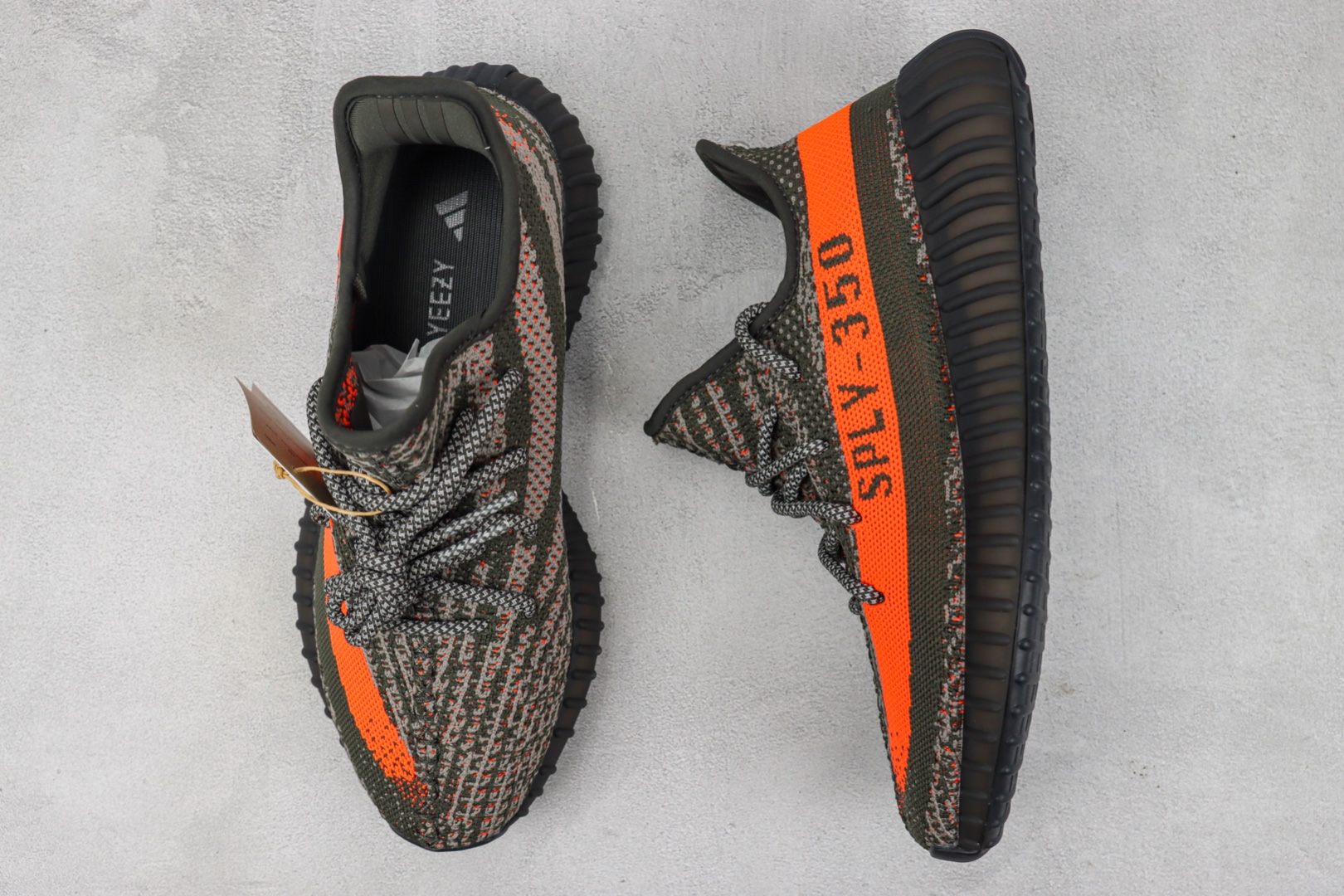 椰子 350 V2 灰橙 天使运动鞋 货号:HQ7045 AD Yeezy