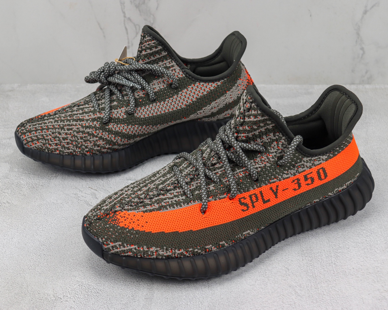 椰子 350 V2 灰橙 天使运动鞋 货号:HQ7045 AD Yeezy