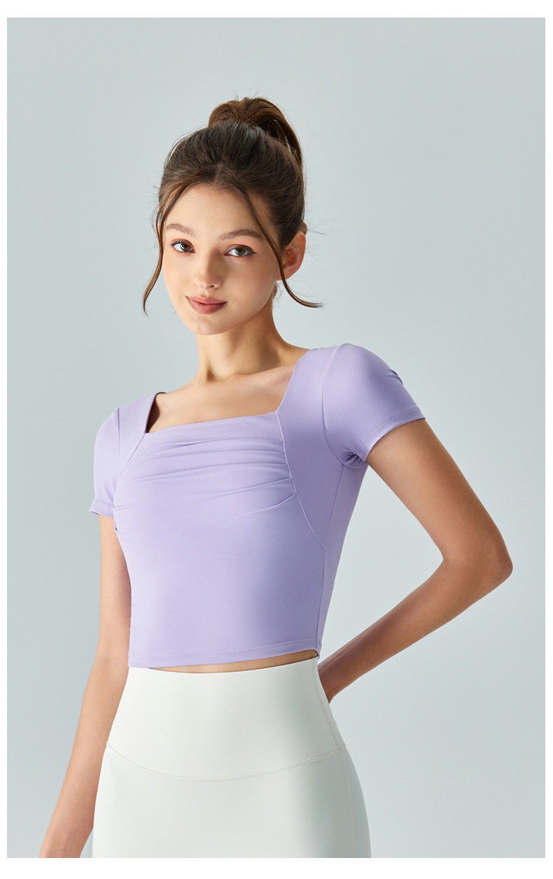Lululemon t-shirt studio lavender yoga