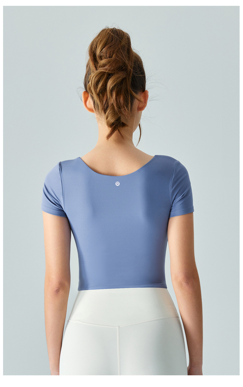 Lululemon t-shirt studio lavender yoga