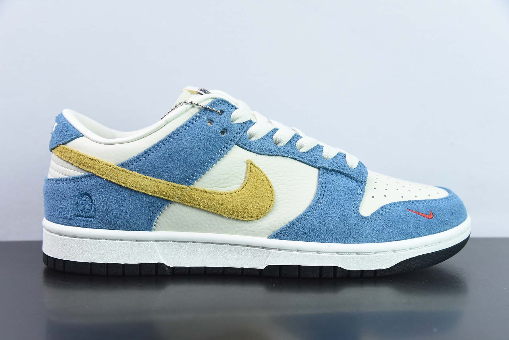 JNI85800337 Kasina x NK Dunk Low "80s Bus" edición conjunta, colores amarillo y azul, relación calidad-precio máxima, n…