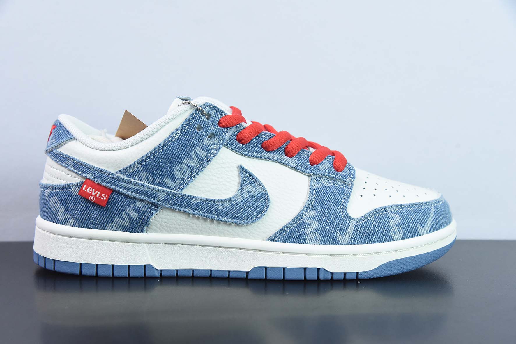 ENC45904646 Nike SB Dunk Low edición conjunta con Levi's, vaquero blanco y azul, número de producto: LE0021-002, tallas…