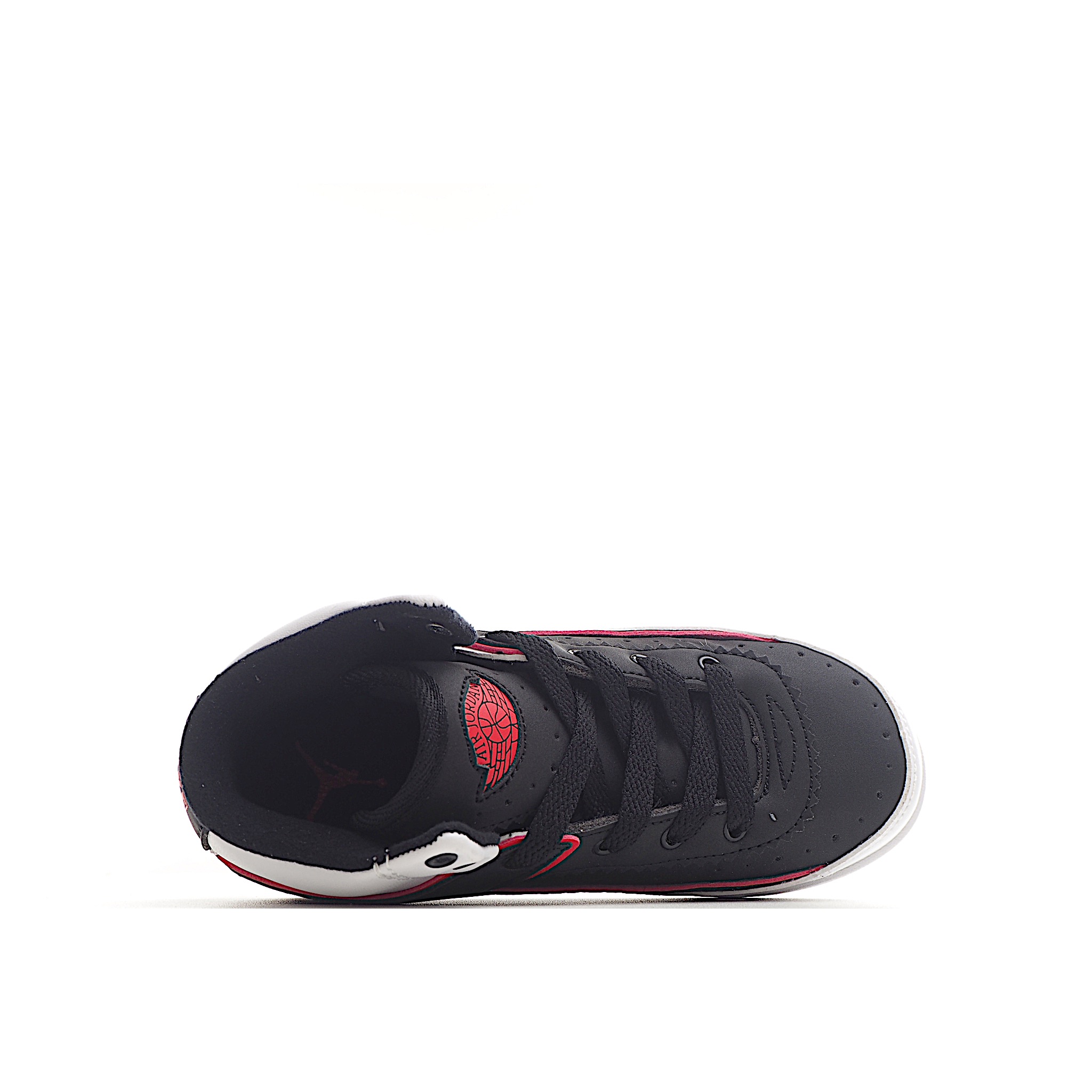 图片[4]-AJ 2代中帮系带复古童鞋 你的孩子会摇滚经典的吧! AJ2 于1986 年首次亮相，是其著名前身的酷炫弟弟一-标志性AJ1的更时尚、更简约的版本。鞋面采用舒适材质，提升上脚体验。鞋身延续了经典款式设计，并加强了鞋面的包裹和支撑性能。鞋底精心打造的防滑底纹，抓地稳固。 尺码：24-37.5-选品中心