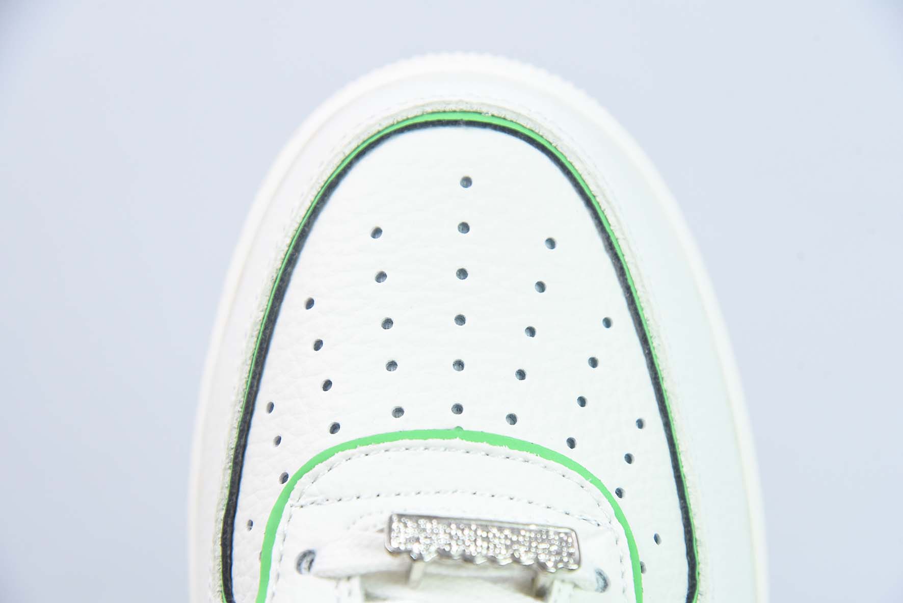 NK Air Force 1'07 Low 米白绿炫彩 夜魔侠 空军一号低帮运动休闲板鞋 货号:UH8958-022