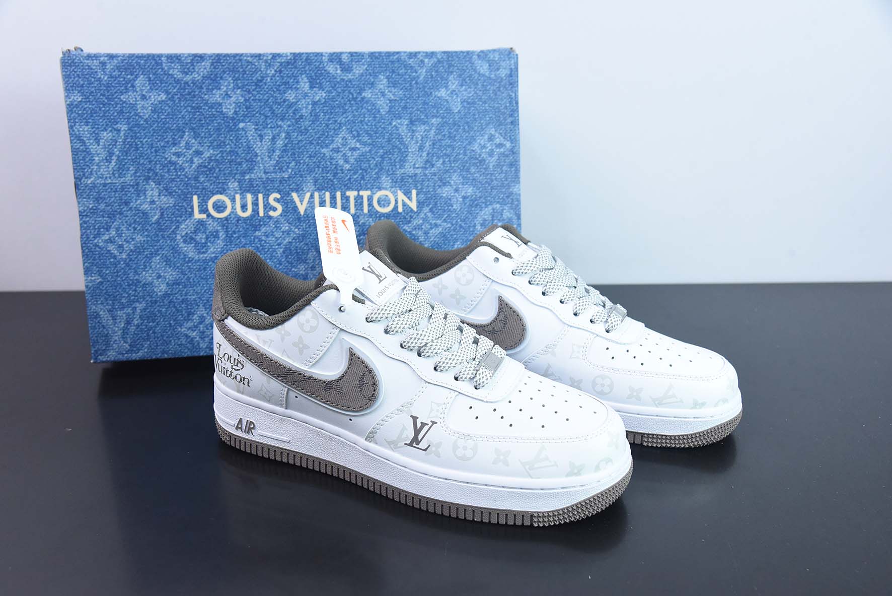 NIke Air Force 1 '07 Low “LV联名暗夜精灵--深灰牛仔”空军一号 低帮 货号:CV0670-300