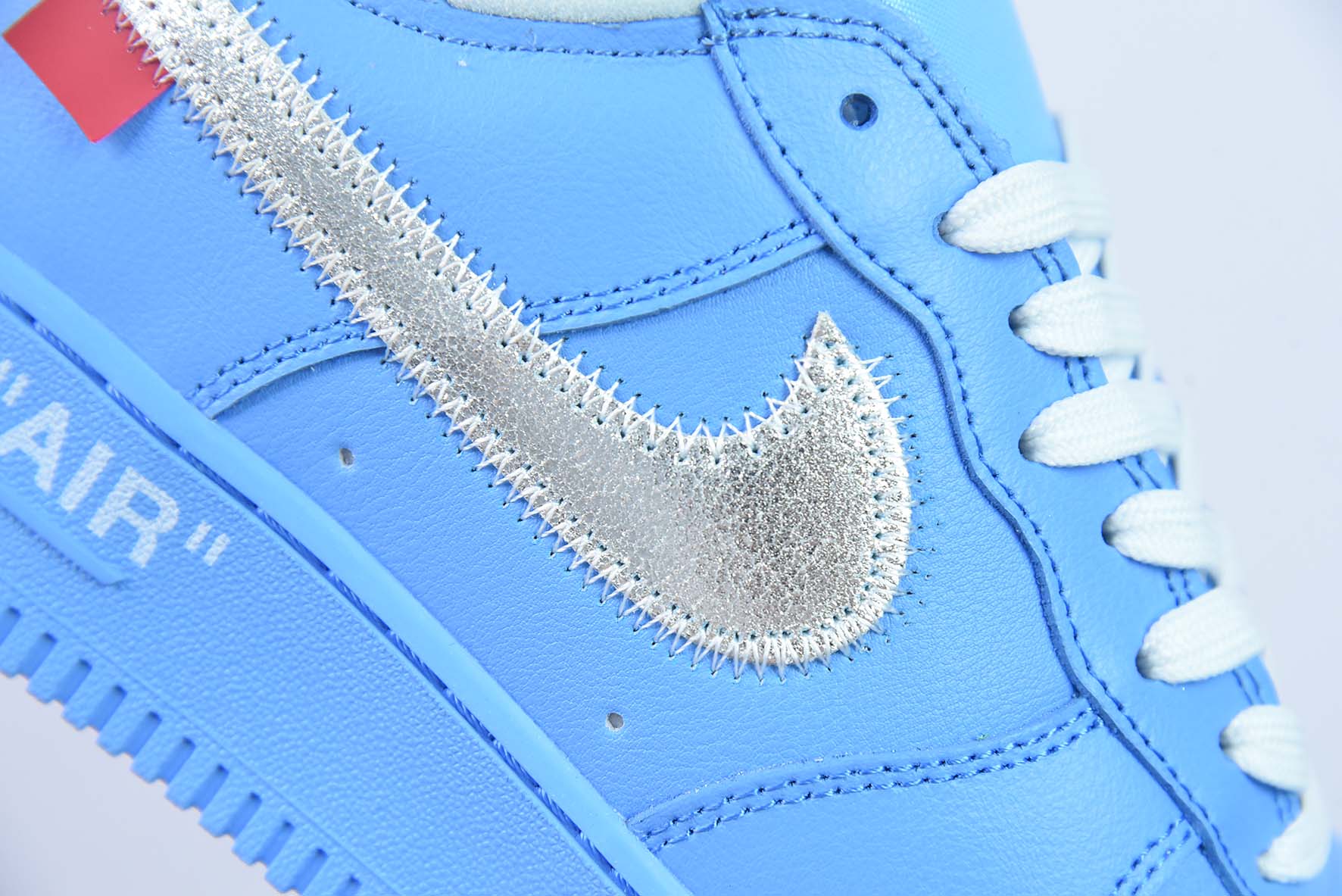 NK AF1 MCA 蓝色艺术馆 联名空军一号低帮运动板鞋  官方货号：CI1173-400