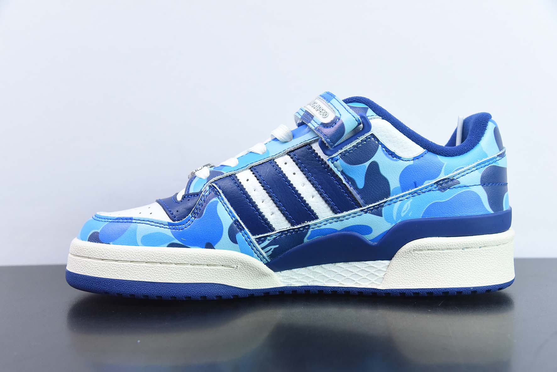 Bape x AD Forum 84 Low OG 低帮百搭潮流休闲运动板鞋 货号：ID4772