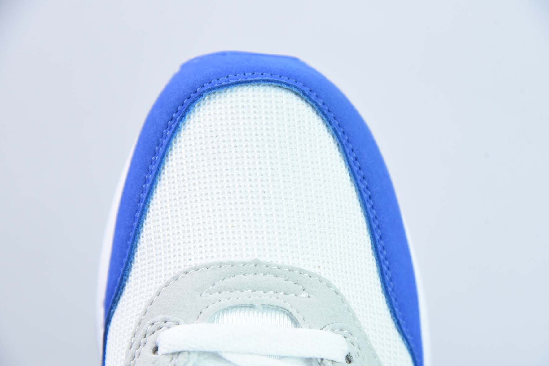 Nike Air Max 1 PRM公司级版本 复古休闲跑步鞋 白蓝 货号:908375 102