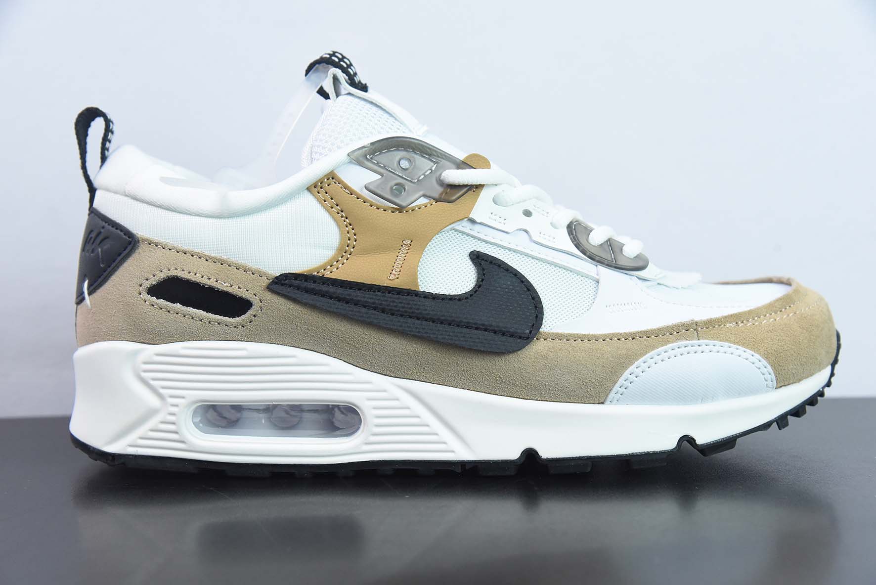 NK Air Max 90 Futura 解构版低帮复古百搭气垫休闲运动慢跑鞋 货号:DM9922 002