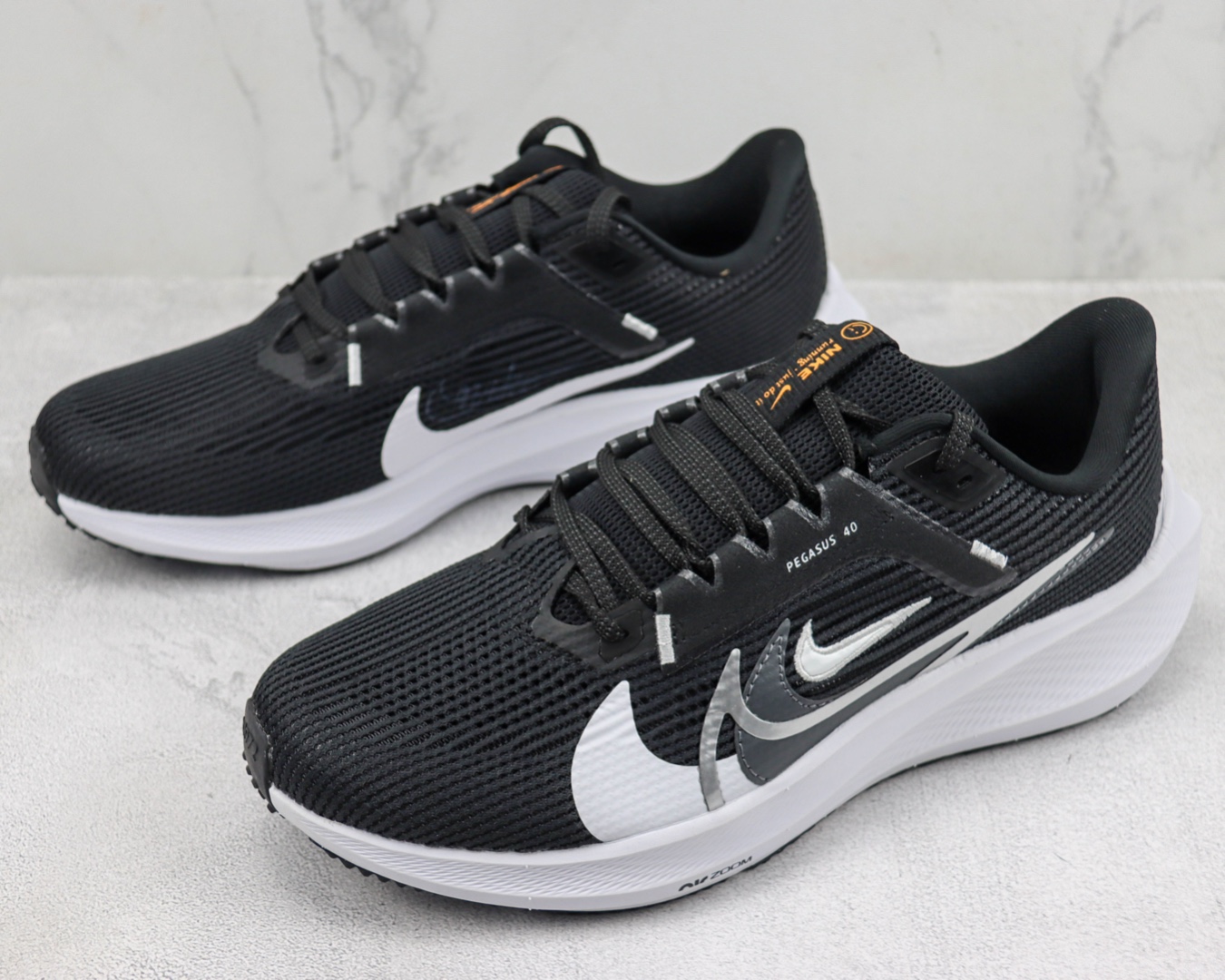 Nike Air Zoom Pegasus 40 Black/White Running Shoes FB7179-001 7 o 1h41h0g711nsdkvr8h6t2r67v1a