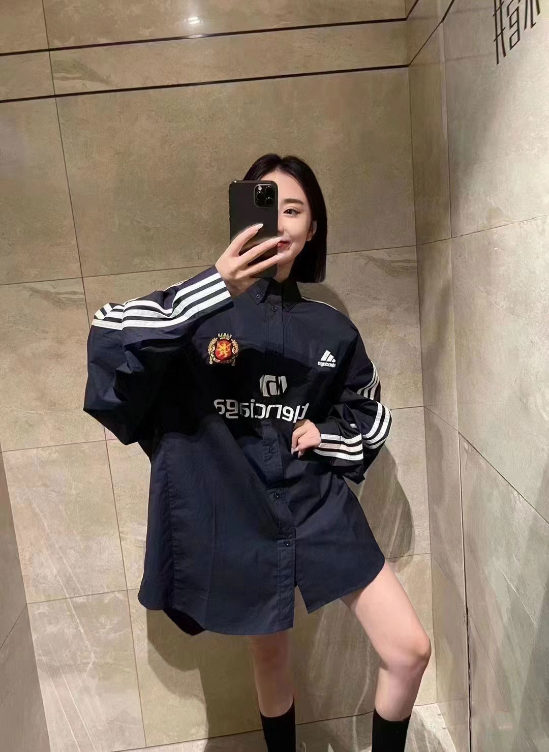 Upper body collection picture Balenciaga x Adidas co-branded 23ss Manchester Un