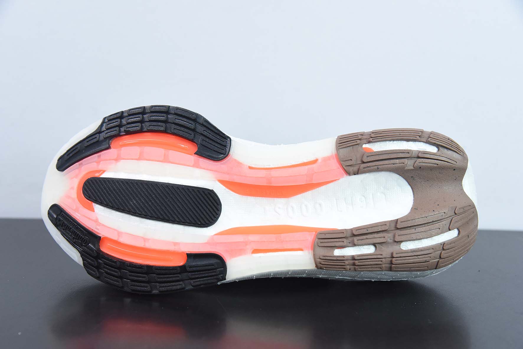 阿迪达斯Adidas Pure Boost 2023 Light"Mint/White"23版轻弹 针织浅薄荷绿白橙”HQ6348