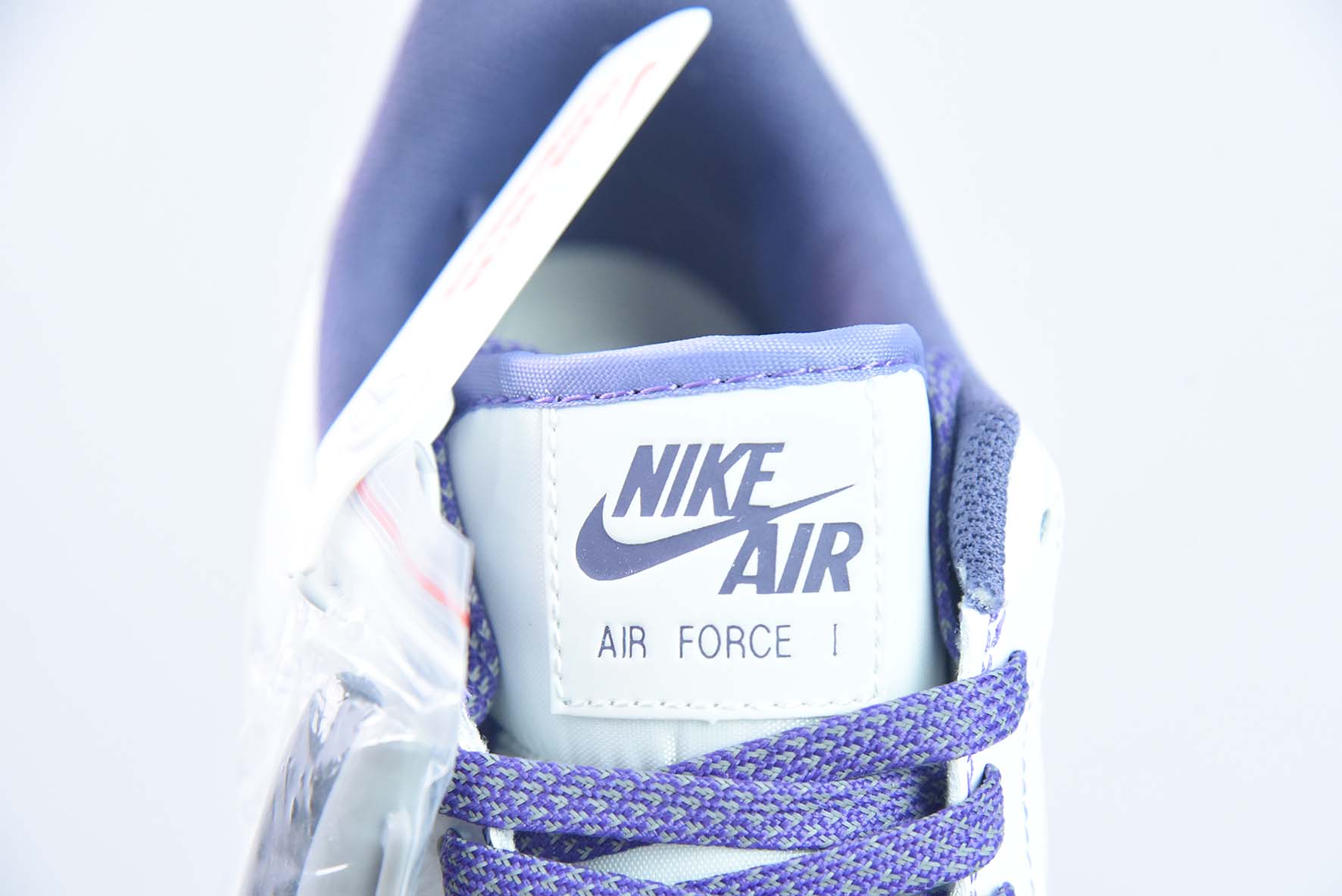 Nike Air Force 1’07 Low"White/Purple Reflectiv"空军一号“皮革白葡萄紫3M天使反光”货号:MM3603-025