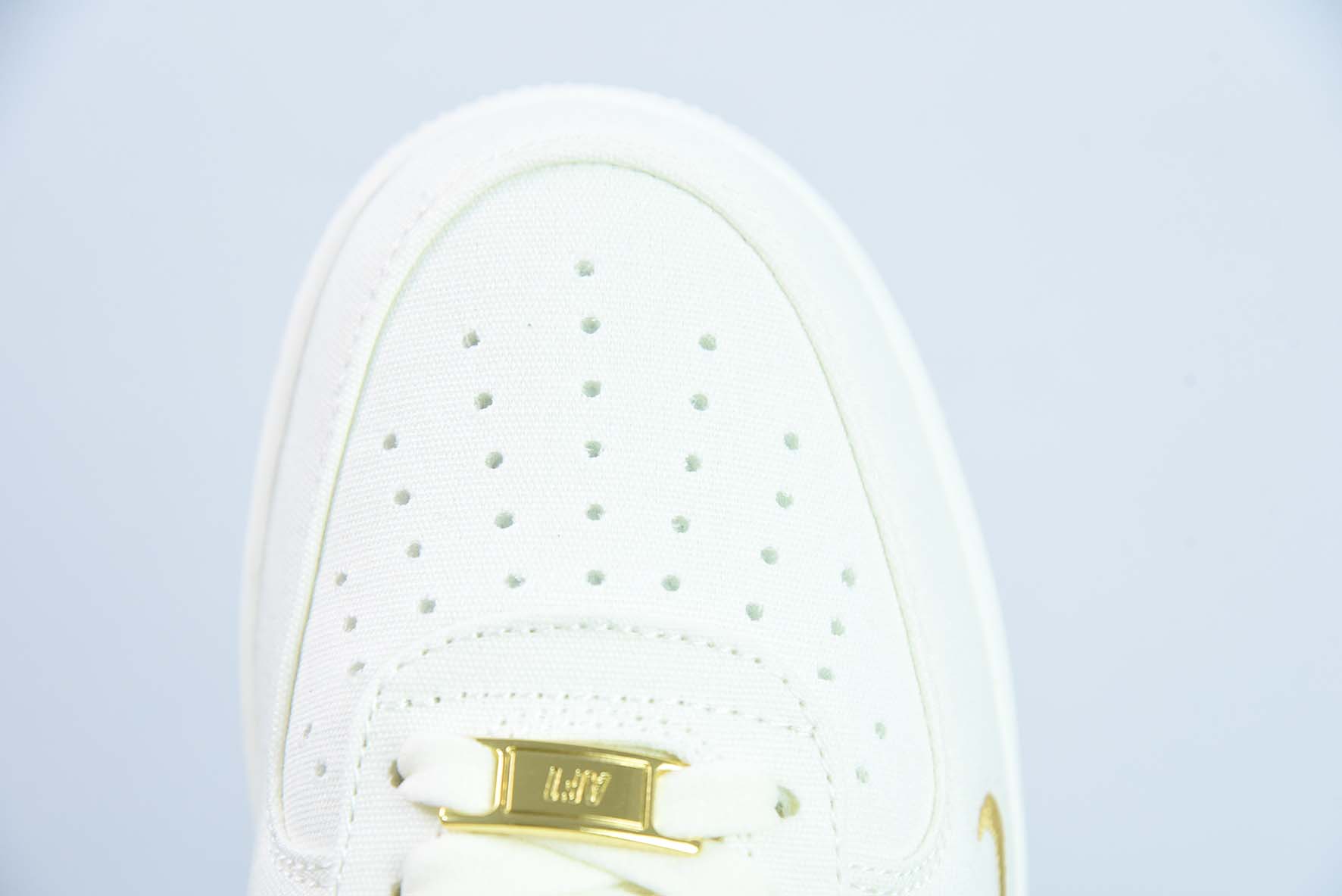 Nike Air Force 1 Low 青苹果帆布 空军一号低帮运动鞋 货号：MN5696-109