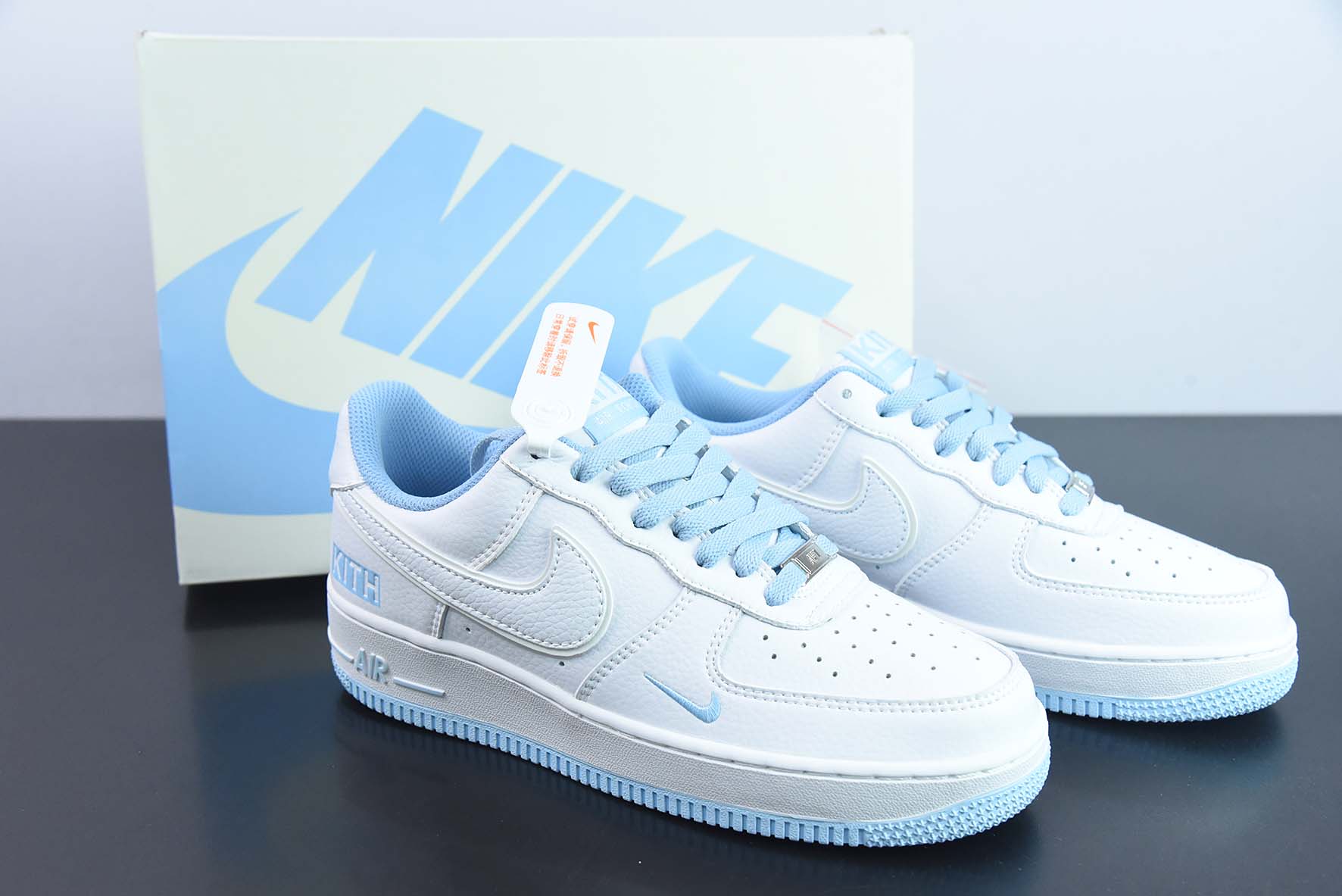 Nike Air Force 1 '07 Low"White/UNC"空军一号低帮“联名白大学蓝小钩”KT1659-002