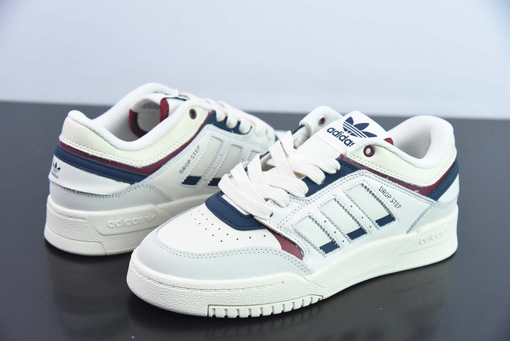 Ad Originals Drop Step XL Low 三叶草新款篮球风校园休闲运动板鞋货号:GW9728
