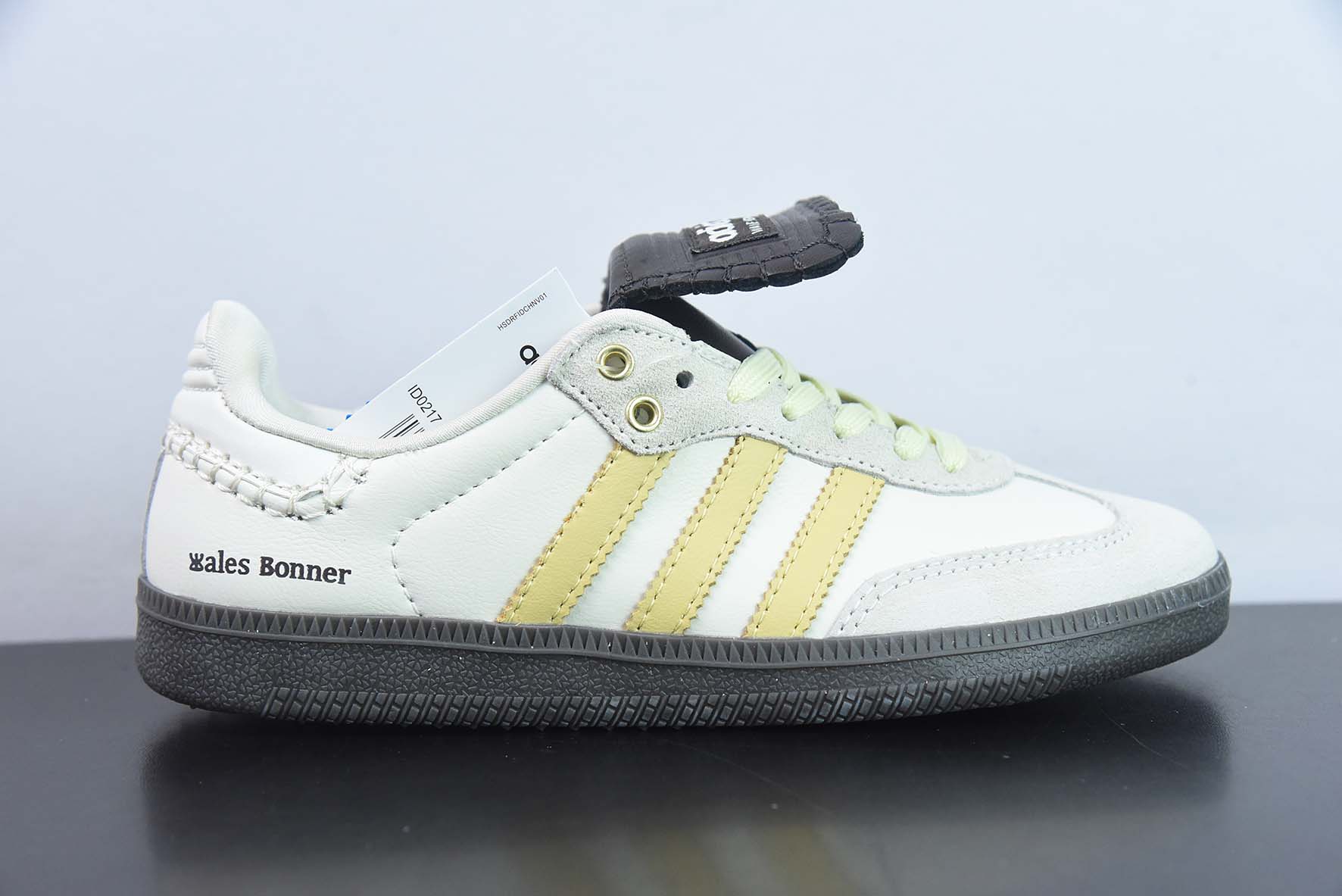 Adidas三叶草 SAMBA  低帮德训板鞋/灰棕 大鞋舌