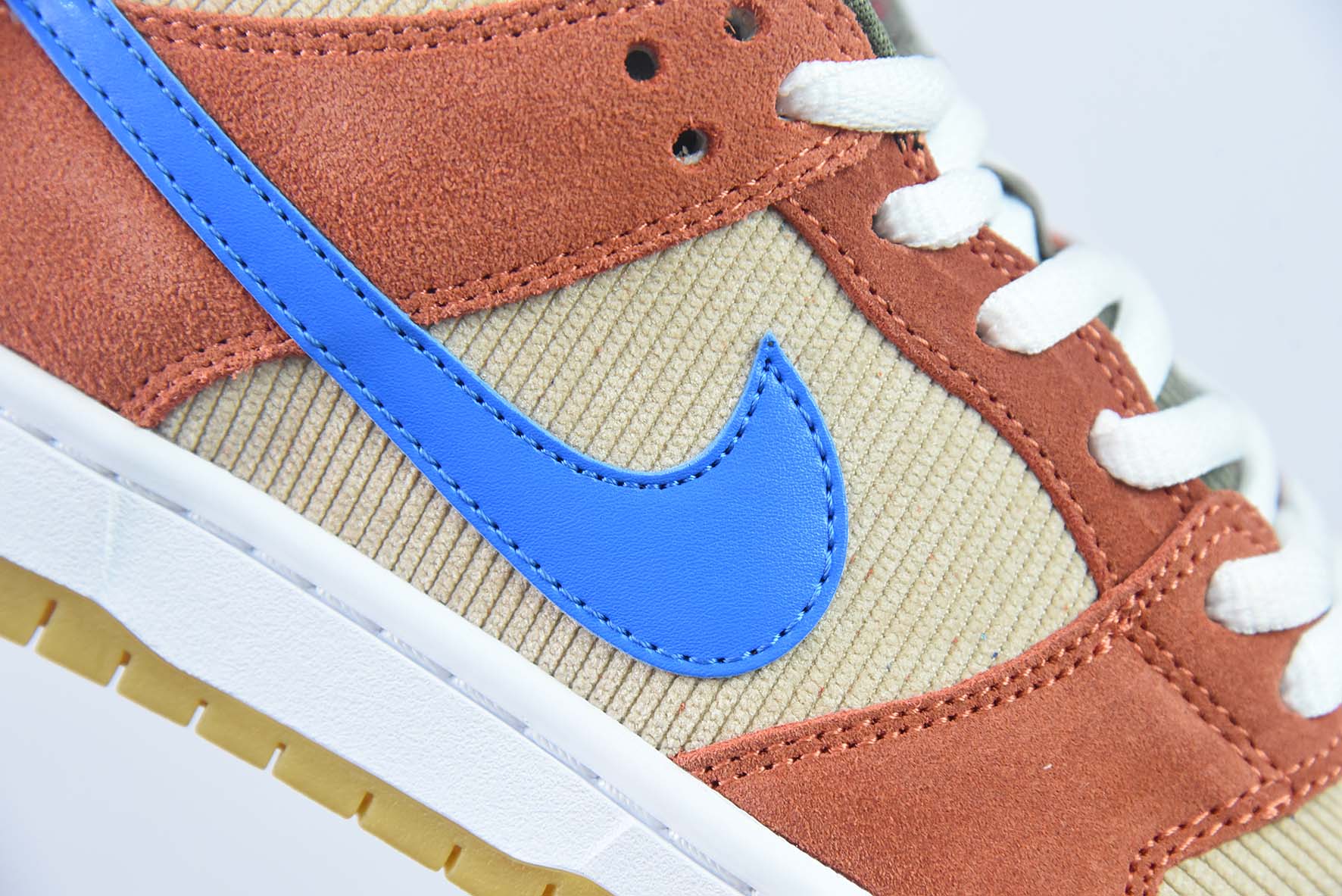 Nk SB Dunk Low Pro Color 灯芯绒 低帮休闲运动滑板鞋 货号:BQ6817-201