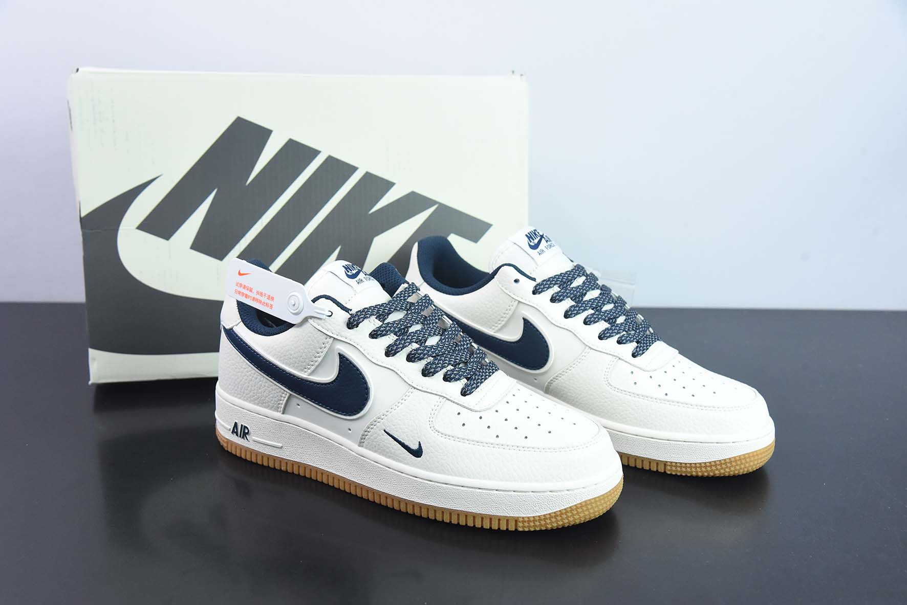 NIke Air Force 1 '07 Low “米深蓝满天星”空军一号 低帮 运动鞋 休闲鞋 货号:HD1689-104