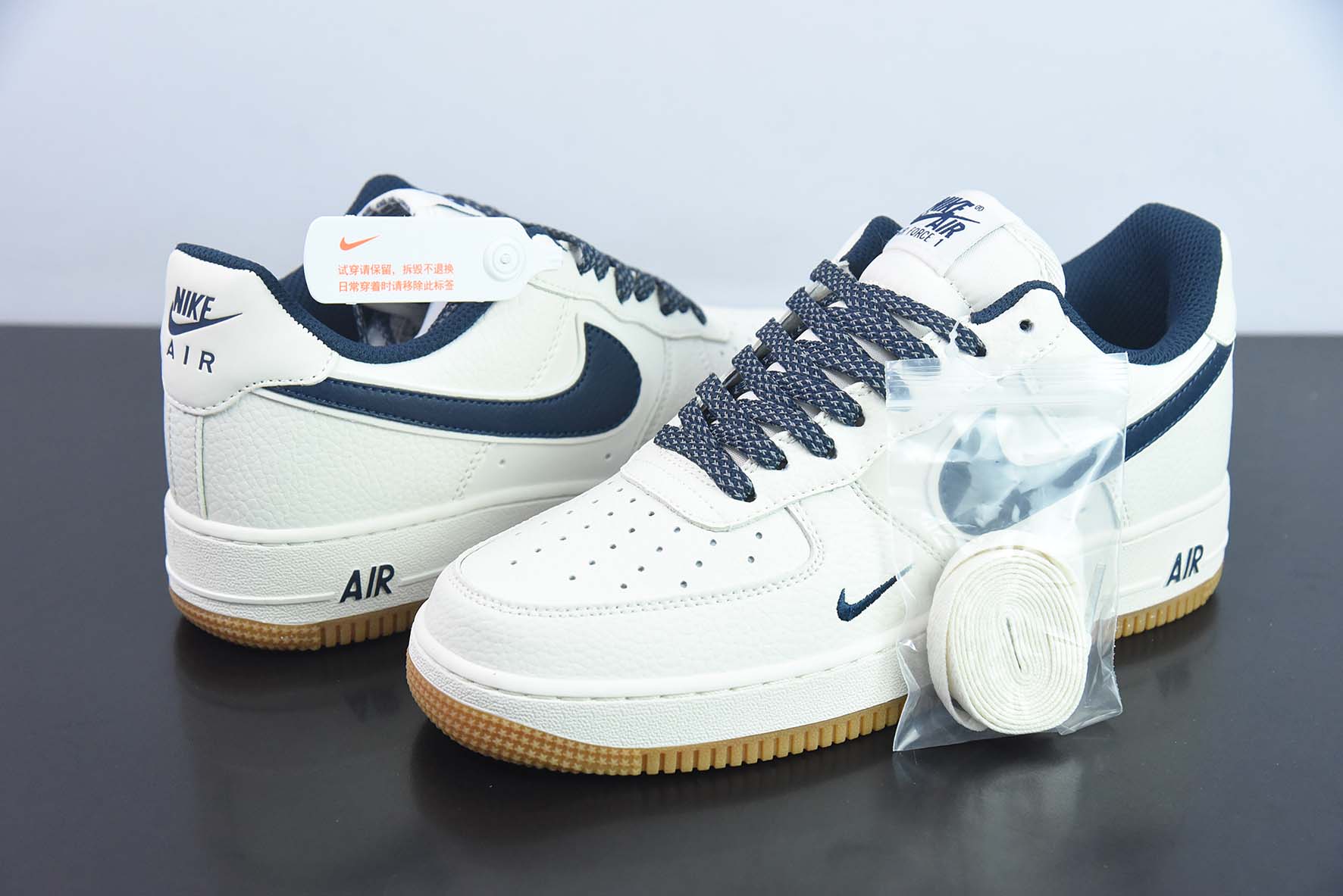 NIke Air Force 1 '07 Low “米深蓝满天星”空军一号 低帮 运动鞋 休闲鞋 货号:HD1689-104