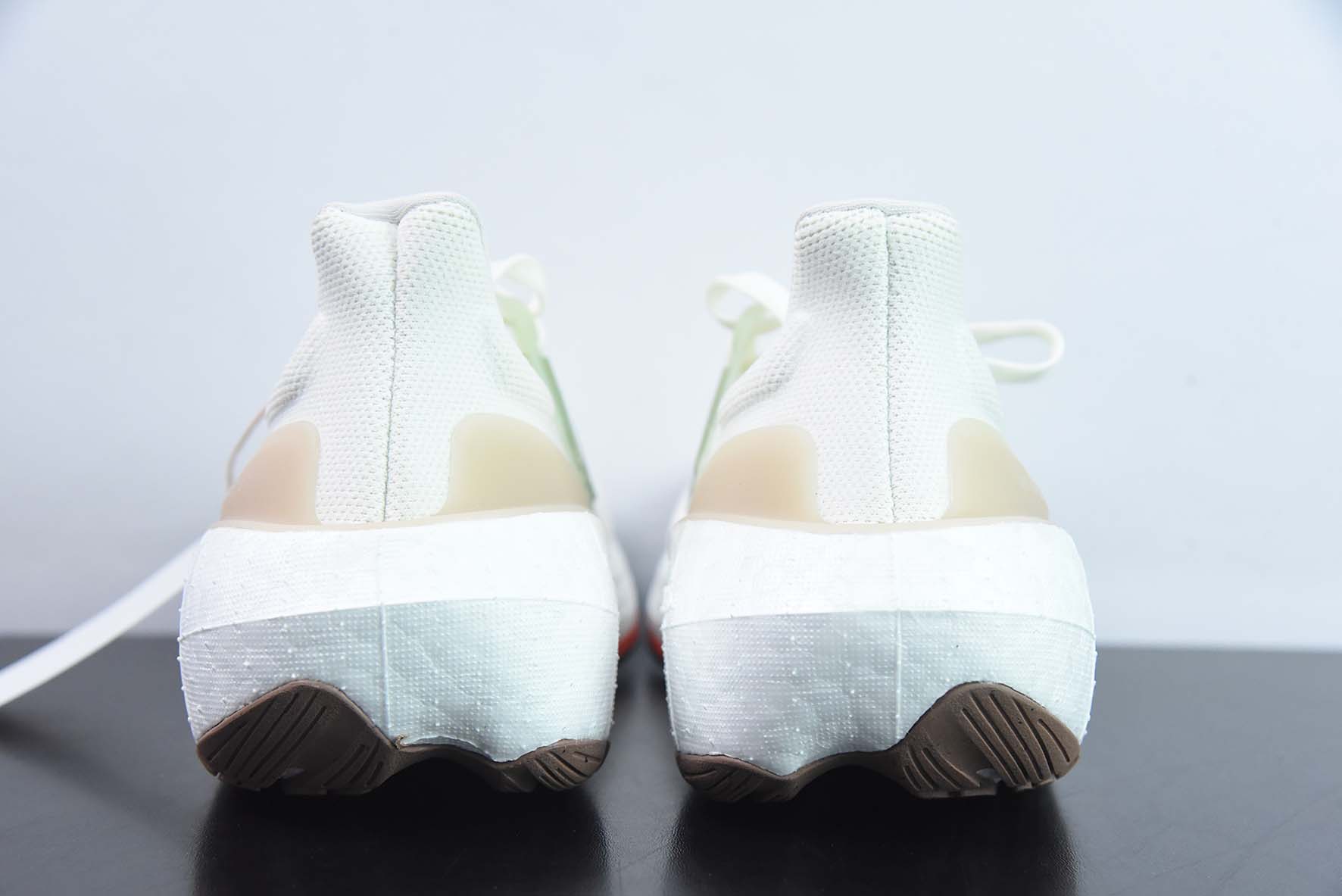 阿迪 AD Pure Boost 2023 Light"Mint/White"23版轻弹UB系列低帮袜套式针织透气缓震休闲运动慢跑鞋