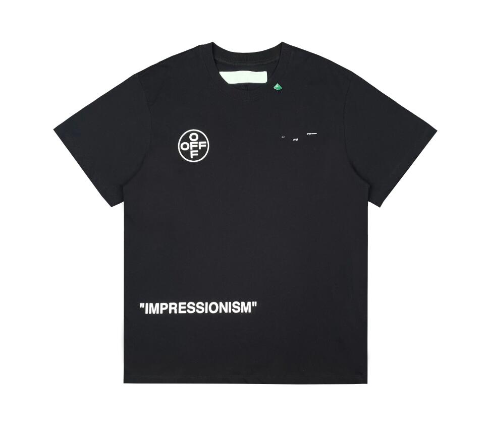 170 高版本OFF-WHITE “99”系列刷漆箭头短袖