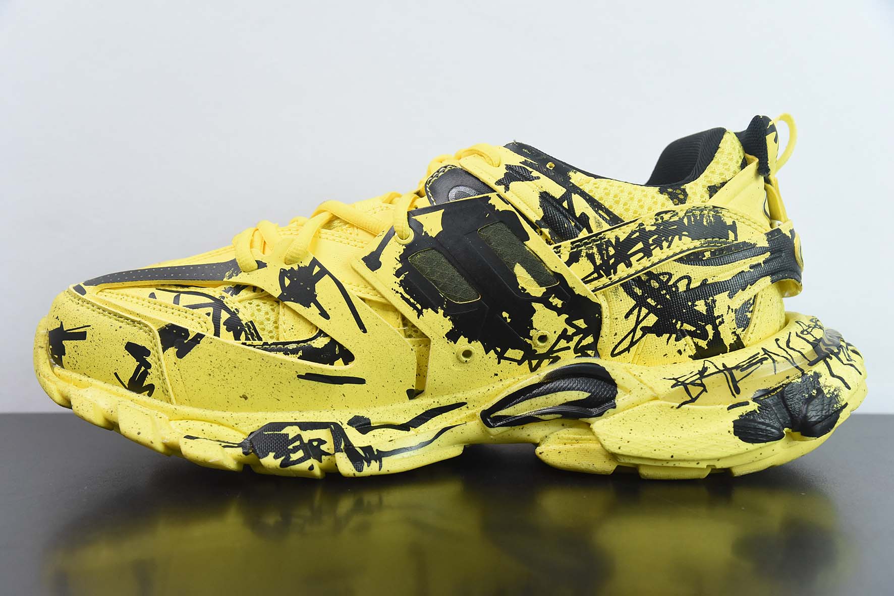 BALENCIAGA Track Mule Clear Sole Sneakers 3.0 纯原版本运动鞋