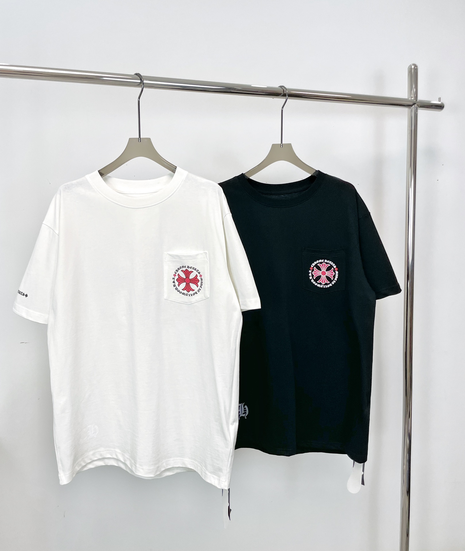 170 高版本Chrome Hearts 克罗心梵文十字印花短袖