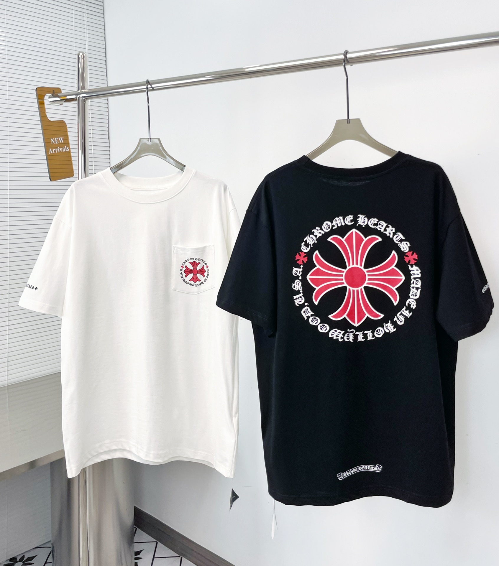 170 高版本Chrome Hearts 克罗心梵文十字印花短袖