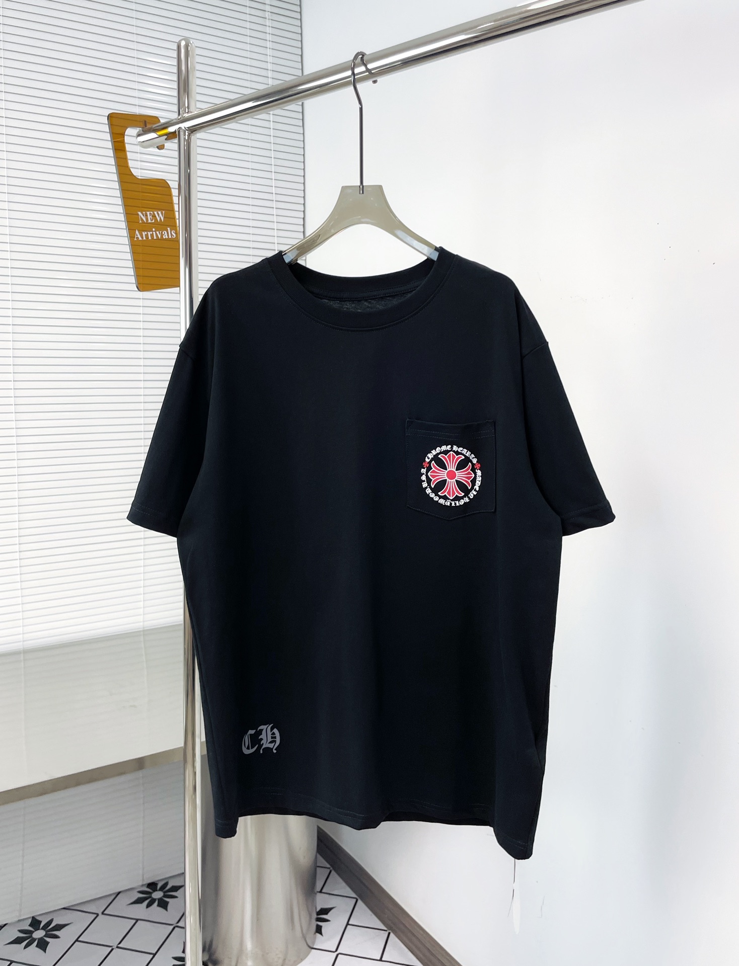 170 高版本Chrome Hearts 克罗心梵文十字印花短袖