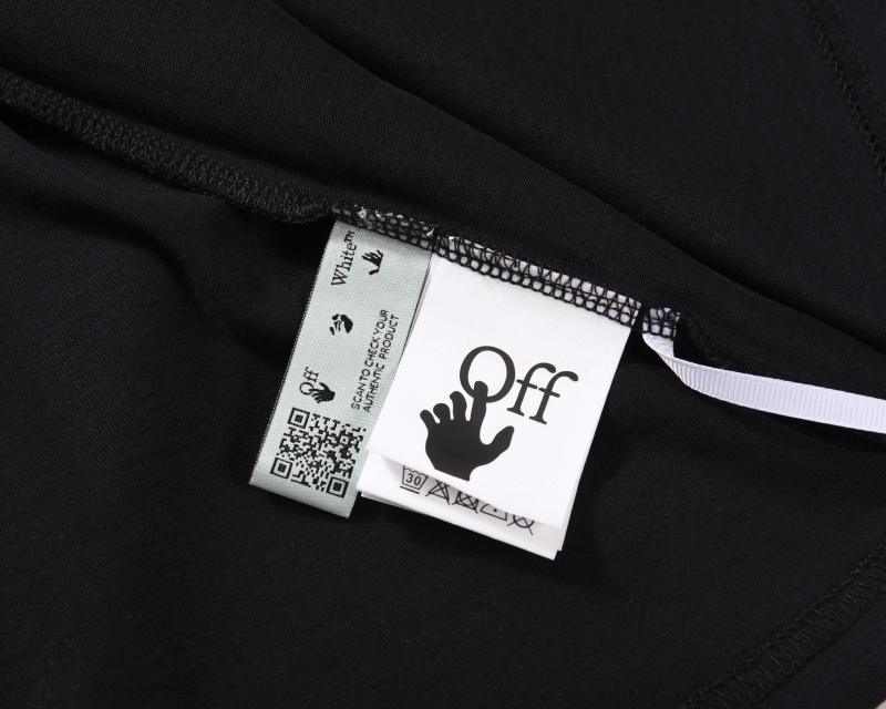 170 高版本OFF-WHITE 23ss手掌箭头logo短袖T恤