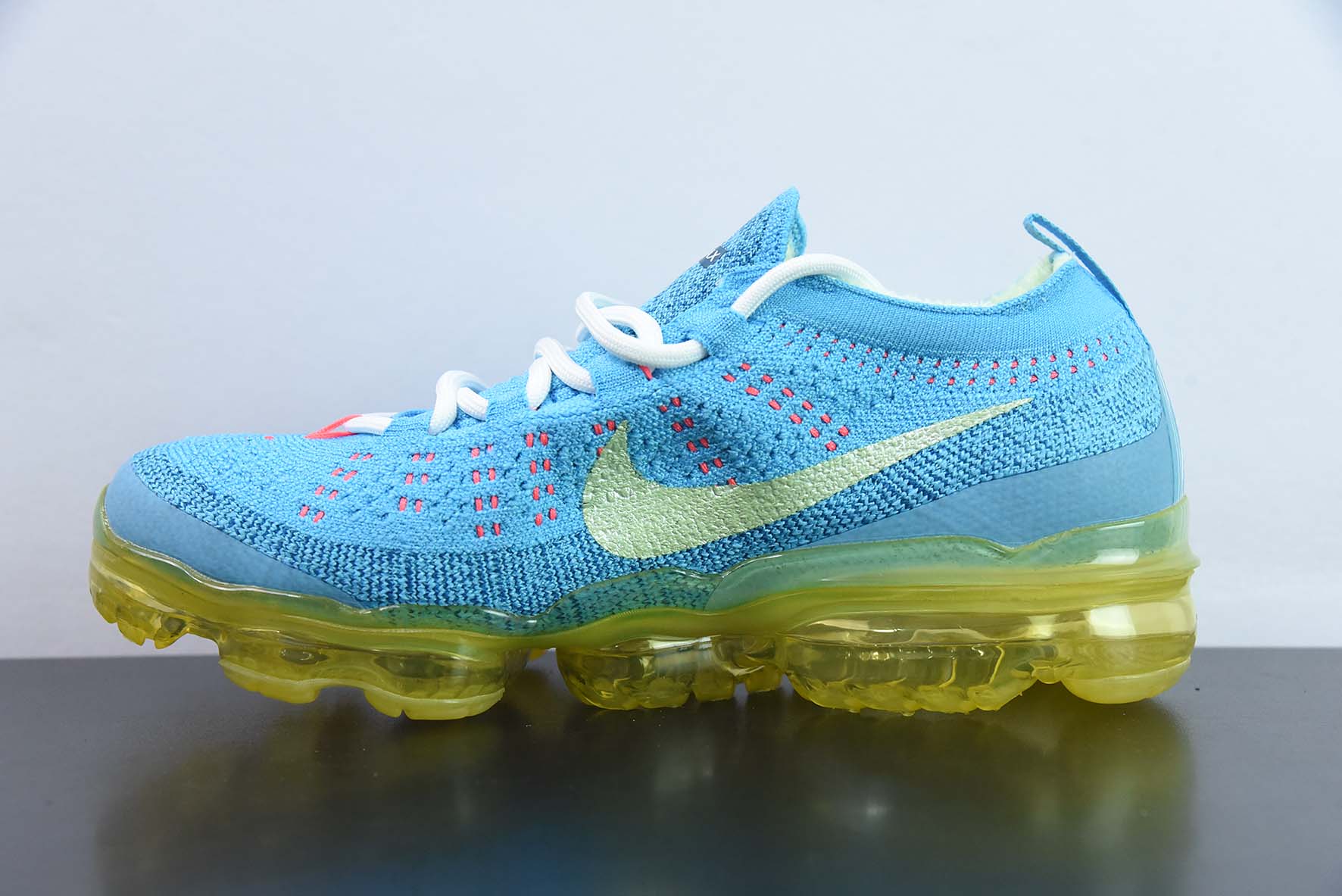 NK Air VaporMax 2023 Flyknit FK"Black Sail"2023款大气垫系列低帮针织休闲运动全掌气垫慢跑鞋 货号:DV1678 400
