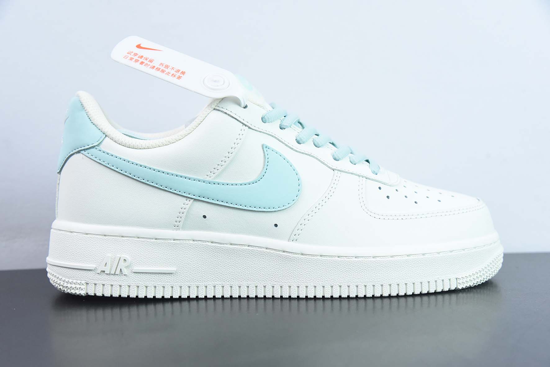 KAK87520335 NK Air Force 1'07 Low "Beige White/Jade Green" zapatillas de skate casuales de caña baja clásicas Air Force…