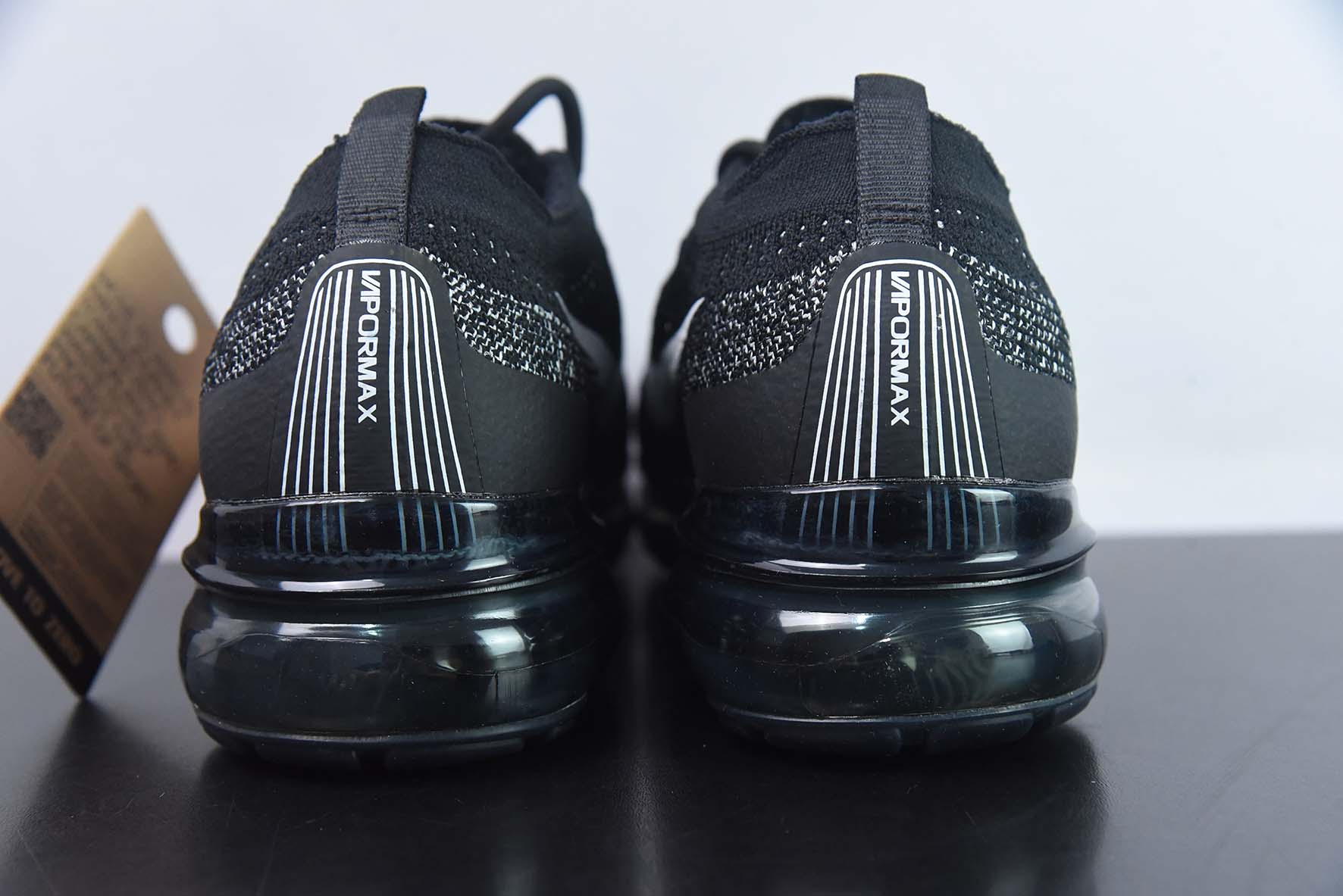 NK Air VaporMax 2023 Flyknit FK 2023款大气垫系列低帮针织休闲运动全掌气垫慢跑鞋DV1678-001