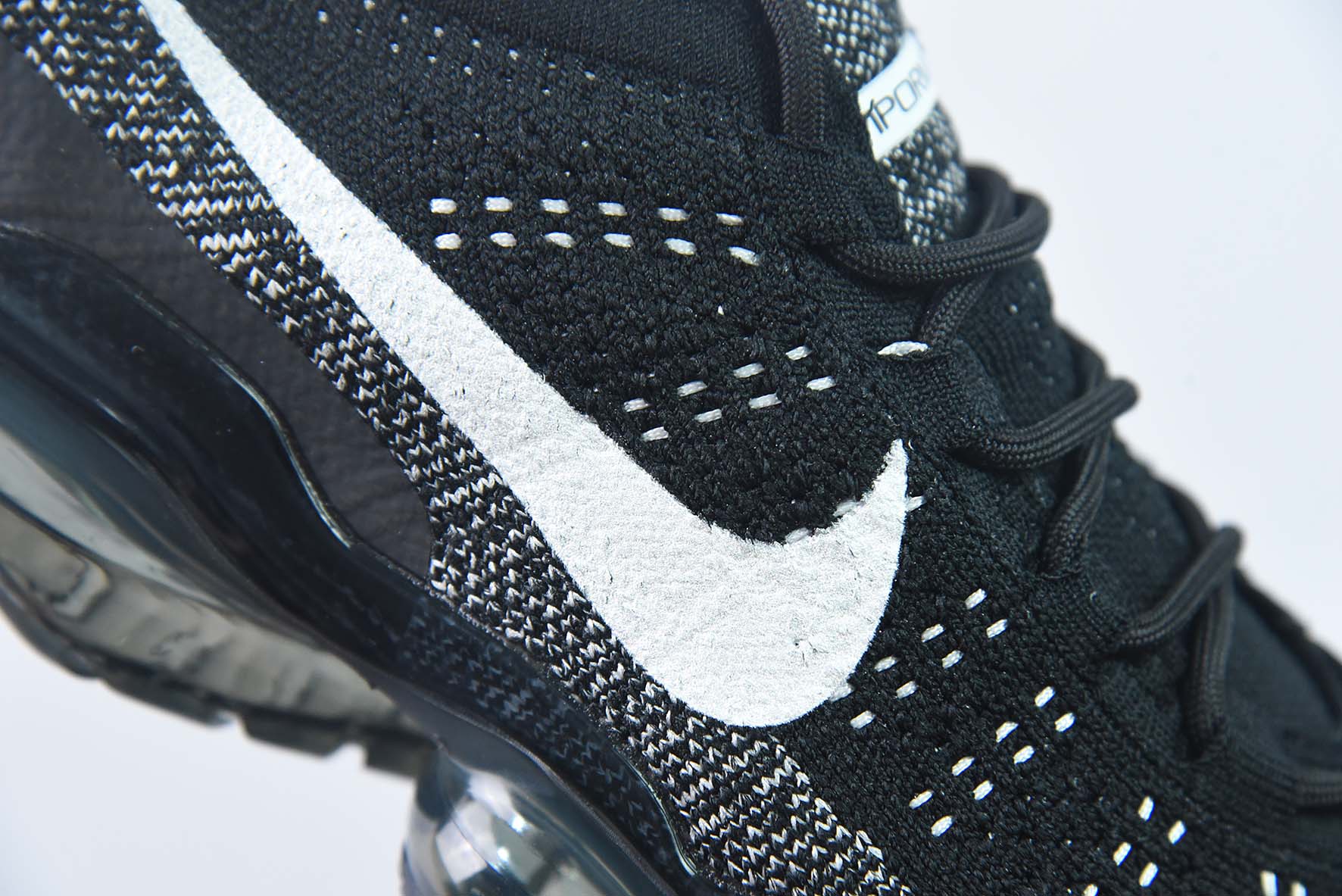 NK Air VaporMax 2023 Flyknit FK 2023款大气垫系列低帮针织休闲运动全掌气垫慢跑鞋DV1678-001