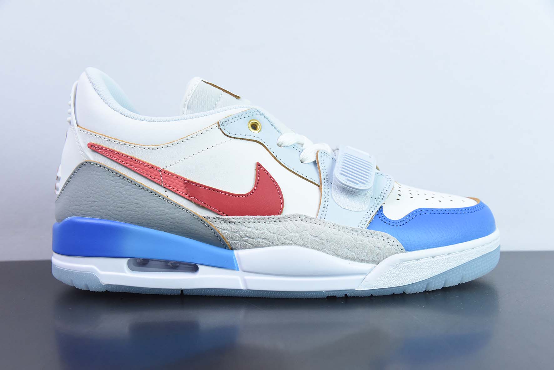 NK Air Jordan Legacy 312 Low 乔丹最强三合一混合版本 AJ312白蓝红 货号:FN8902-161