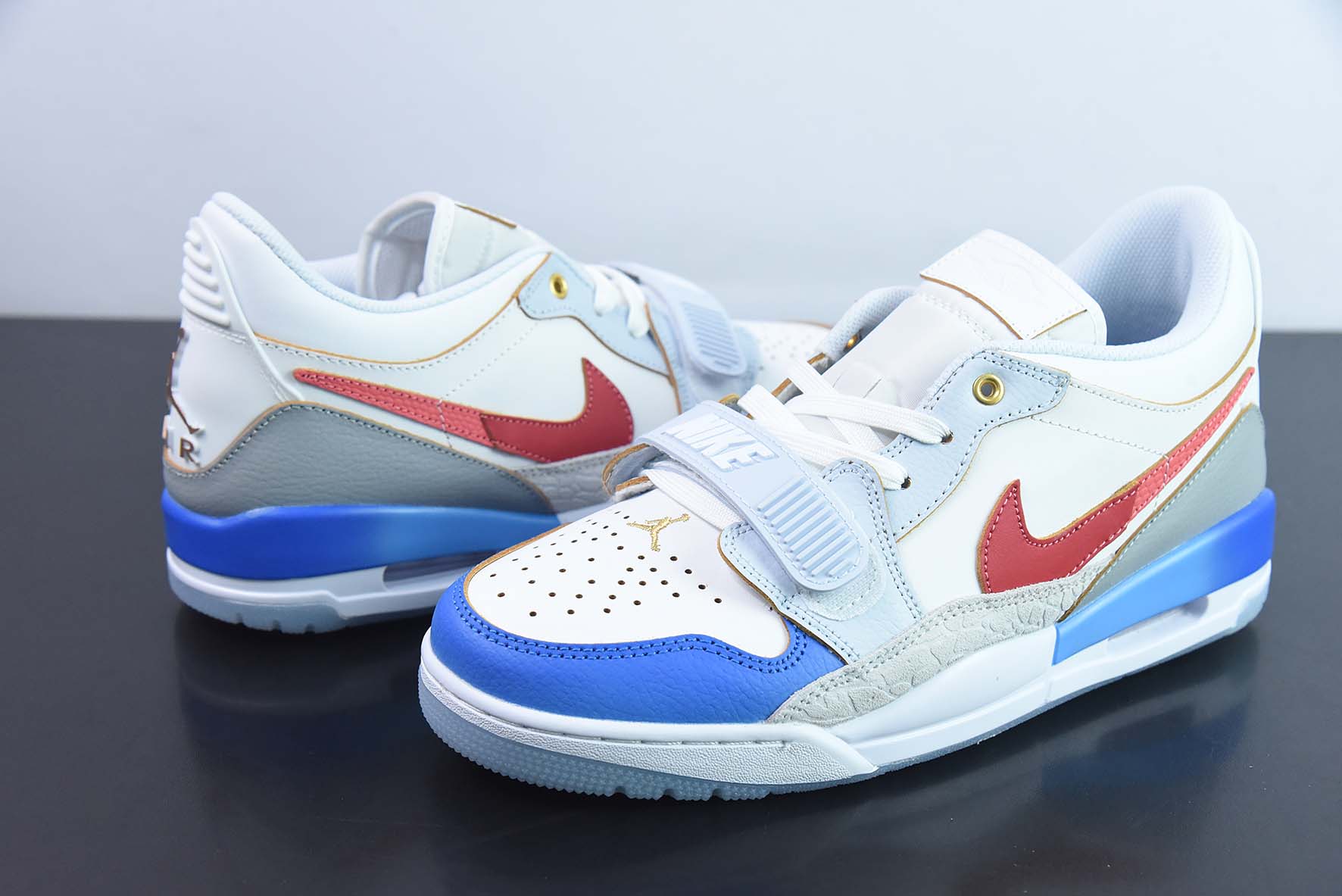 NK Air Jordan Legacy 312 Low 乔丹最强三合一混合版本 AJ312白蓝红 货号:FN8902-161