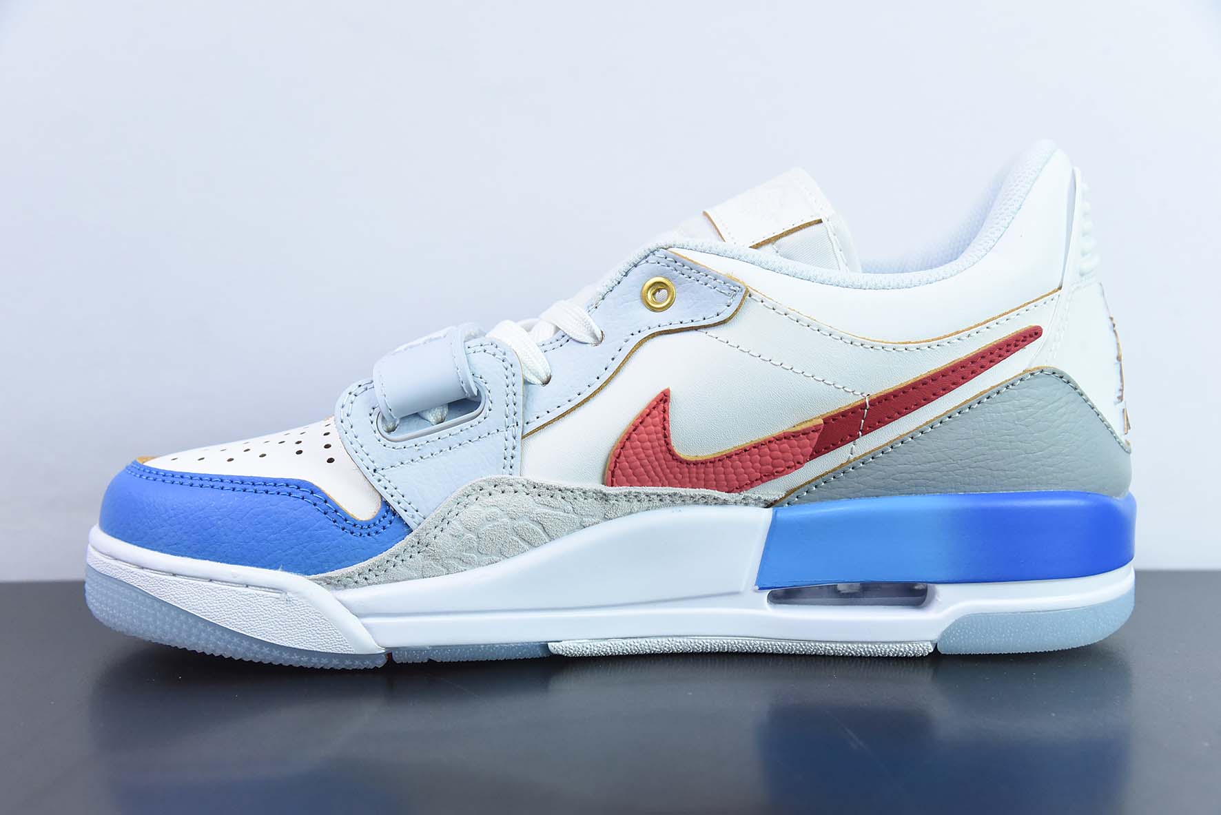 NK Air Jordan Legacy 312 Low 乔丹最强三合一混合版本 AJ312白蓝红 货号:FN8902-161