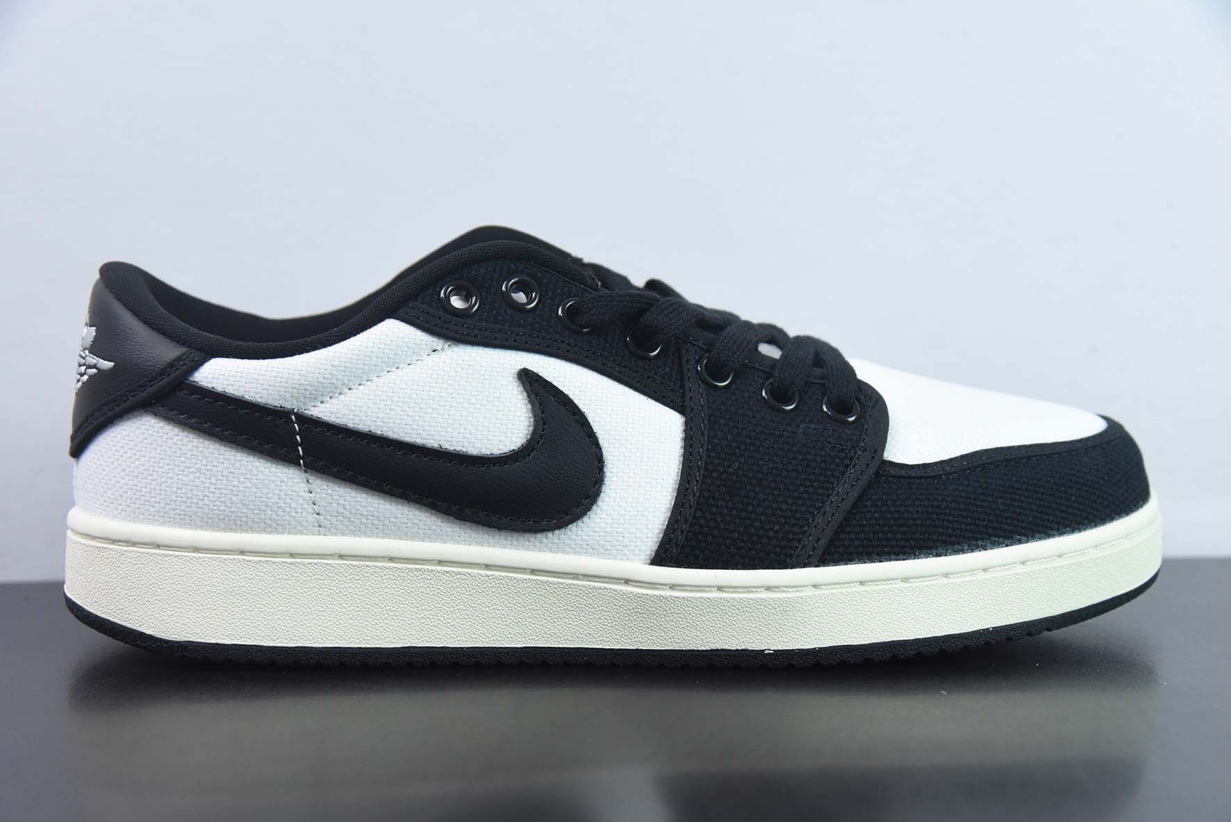 AAJJ95329838 Air Jordan 1 KO Low AJ blanco y negro de caña baja retro zapatillas de baloncesto N.º de artículo: DX4981-…