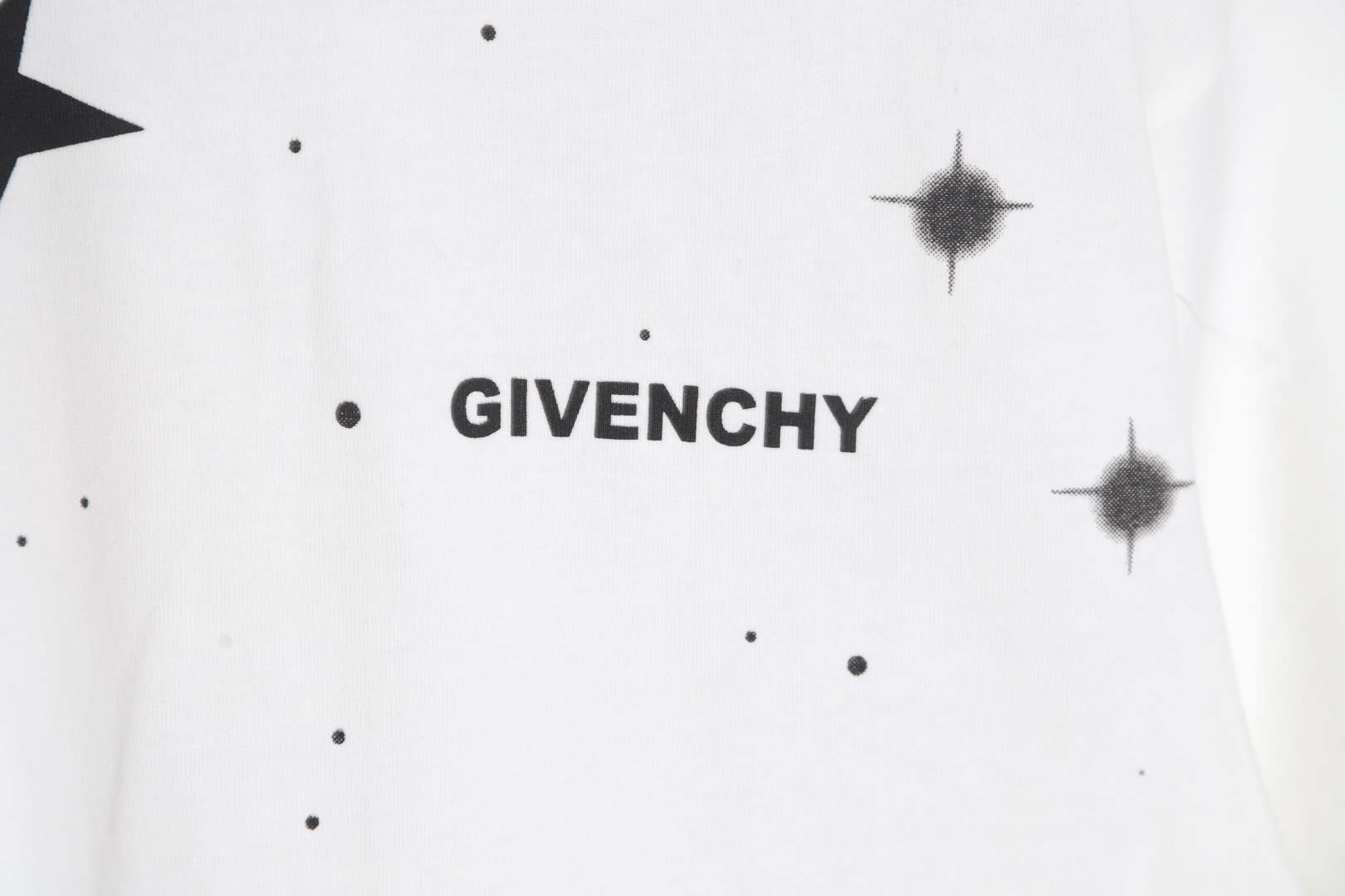 GIVENCHY 纪梵希GVC 五角星字母印花短袖