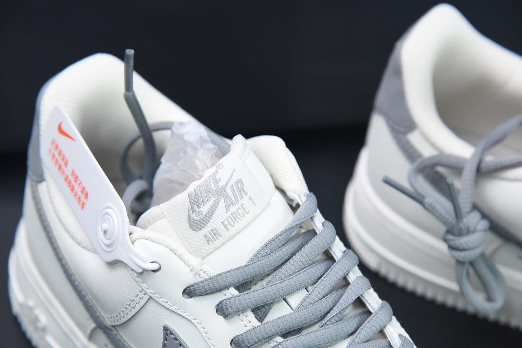 Nike Air Force 1 Low '07 低帮空军一号休闲板鞋米灰货号：CQ5059-222