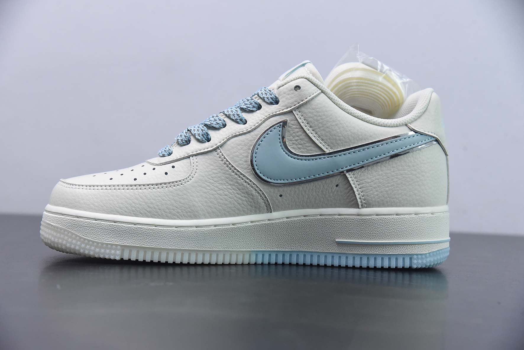 Nike Air Force 1 Low '07 小勾 天蓝满天星 低帮空军一号休闲板鞋 货号:JJ0253-008