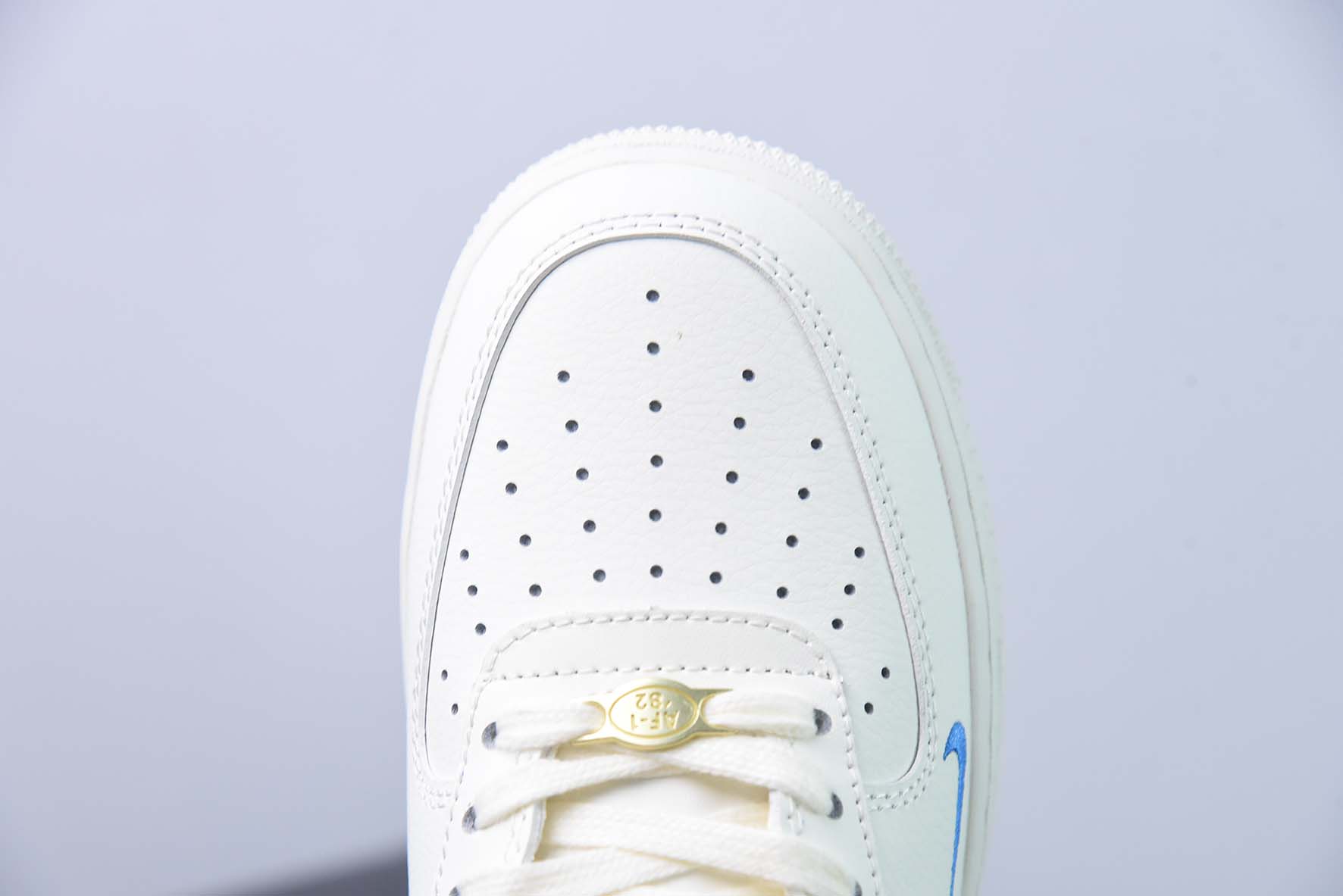 NIke Air Force 1 '07 Low “40周年纪念款--米白天蓝”空军一号 低帮货号:DQ7658-103