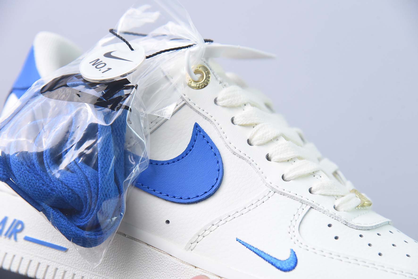 NIke Air Force 1 '07 Low “40周年纪念款--米白天蓝”空军一号 低帮货号:DQ7658-103